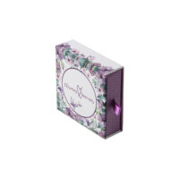 Jewelry paper box with velvet bag - Image 2