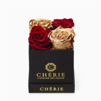 black preserved flowers packaging box - Image 3