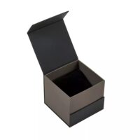 Black luxury watch packaging box - Image 2