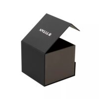 Black luxury watch packaging box - Image 3